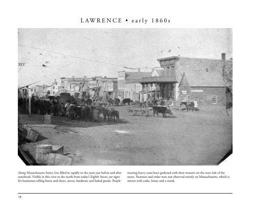 L AW R E N C E â¢ 1 8 5 6 - The Kansas City Store