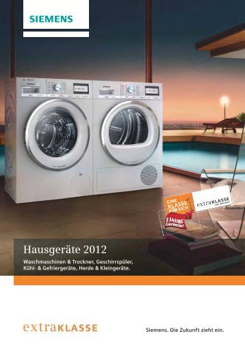 Hausgeräte Extraklasse 2012 - Siemens