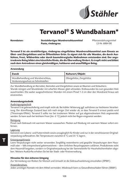 (LGK) des Verbandes der Che- mischen Industrie ... - Schneckenprofi