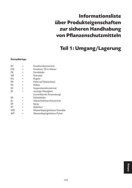 (LGK) des Verbandes der Che- mischen Industrie ... - Schneckenprofi