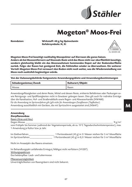 (LGK) des Verbandes der Che- mischen Industrie ... - Schneckenprofi