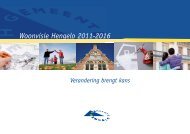 Woonvisie Hengelo 2011-2016 - Gemeente Hengelo