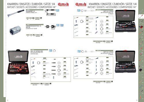 RATCHET / SOCKETS / ACCESSORIES ... - Peddinghaus