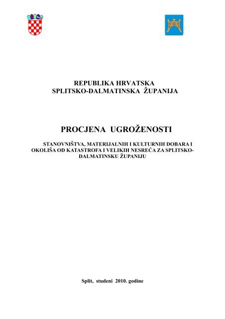 Procjena_ugrozenosti_SDZ - Splitsko-dalmatinska Å¾upanija