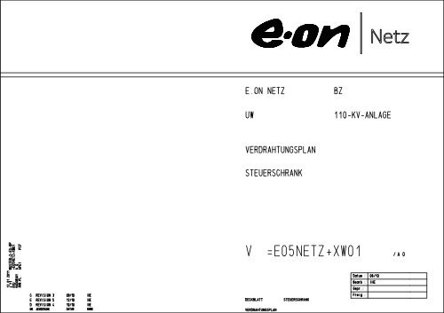 Einspeisemanagement - Beschreibung und ... - E.ON Netz GmbH