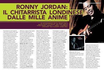 ronny jordan: il chitarrista londinese dalle mille anime - Viveur