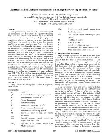Download Paper (PDF) - Advanced Cooling Technologies, Inc.