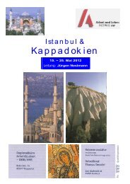 Istanbul & Kappadokien - VHS-Studienreise.de