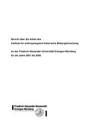 Bericht Ã¼ber die Arbeit des Instituts fÃ¼r anthropologisch-historische ...