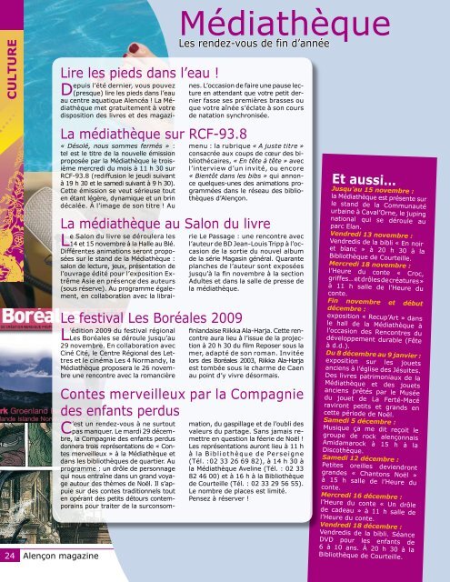 Télécharger le magazine. - Alençon