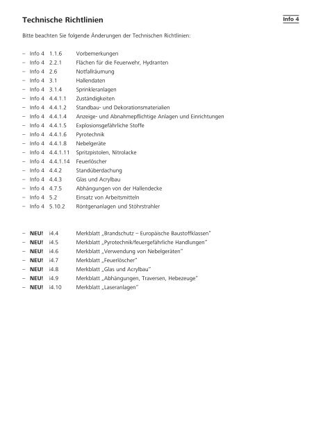 Servicehandbuch für Aussteller - Perimeter Protection