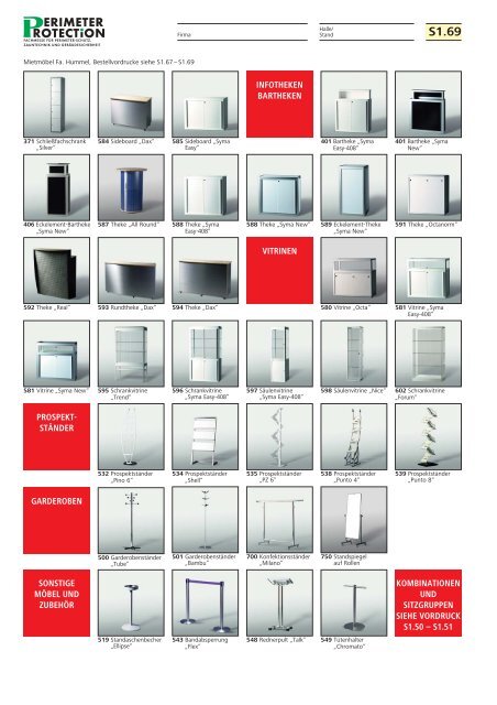 Servicehandbuch für Aussteller - Perimeter Protection