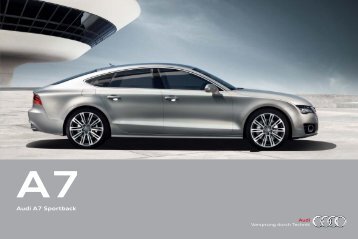 Audi A7 Sportback - I Am Audi