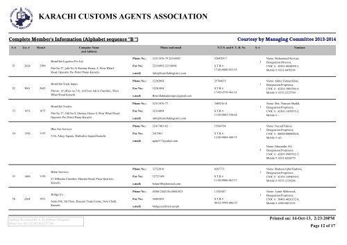 PDF - Karachi Customs Agents Association