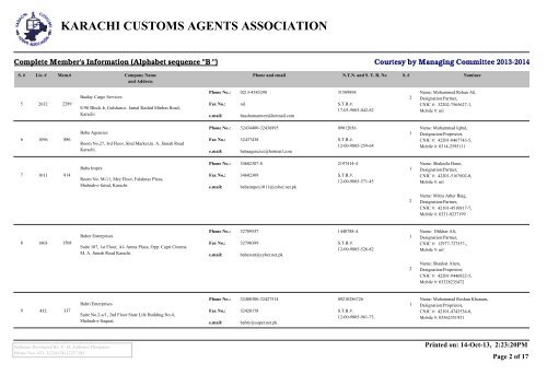 PDF - Karachi Customs Agents Association