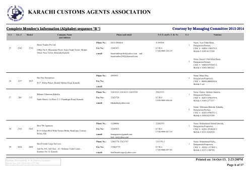 PDF - Karachi Customs Agents Association