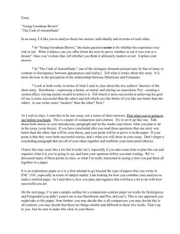 point of view in young goodman Point of view in young goodman brown essays: over 180,000 point of view in young goodman brown essays, point of view in young goodman brown term papers, point of view. point of view in young goodman Point of view in young goodman brown essays: over 180,000 point of view in young goodman brown essays, point of view in young goodman brown term papers, point of view.