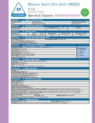 Material Safety Data Sheets - Mathisons