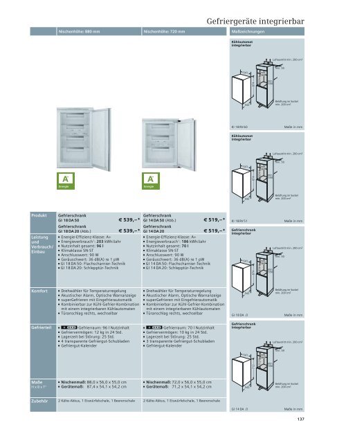 Komfort-Sets - Siemens Hausgeräte