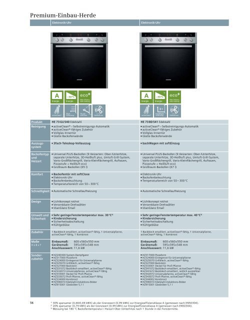 Komfort-Sets - Siemens Hausgeräte