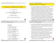 Combustion in CI Engines & Gas Turbines