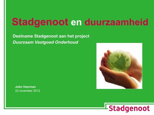Klik hier voor de presentatie. - SBR