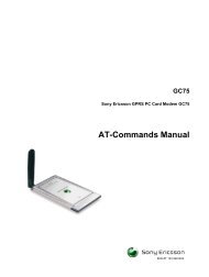 At Commands Manual -  Sics