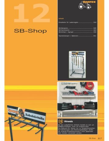 SB-Shop - Sparex Polska Sp. z oo