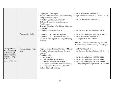 LEHRPLAN EVANGELISCHE RELIGION - Kirchliches Schulamt Mainz