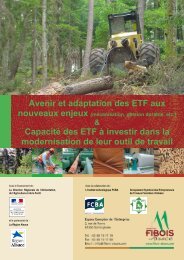 Avenir et adaptation des ETF aux nouveaux enjeux - FIBOIS Alsace