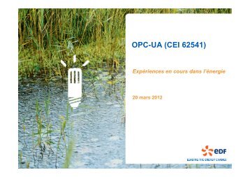 OPC UA - L'automate, paradoxe historique.