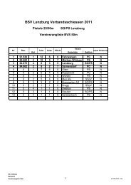 BSV Lenzburg Verbandsschiessen 2011 - BSVB