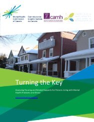 Turning the Key - Mental Health Commission of Canada