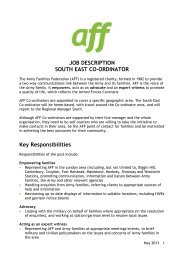 JOB DESCRIPTION SOUTH EAST CO-ORDINATOR Key ...