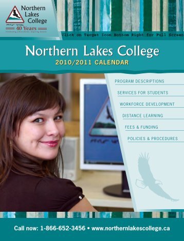 2010/2011 calendar - Northern Lakes College