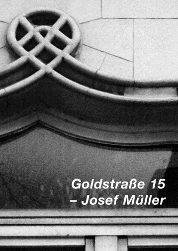 Diese Seite als PDF - Goldstrasse 15