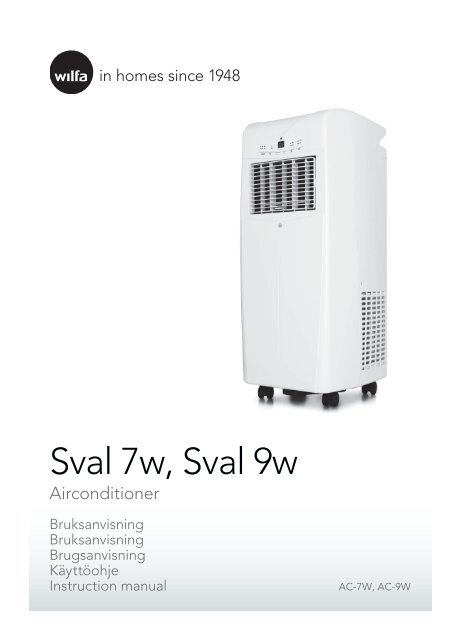 Sval 7w, Sval 9w - Wilfa