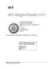 48 count sterlite fiber (pdf spec) - Quality Cable & Electronics