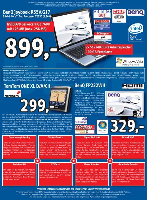 powered by AMD Turionâ„¢ 64 X2 Dual-Core - PC-Notruf