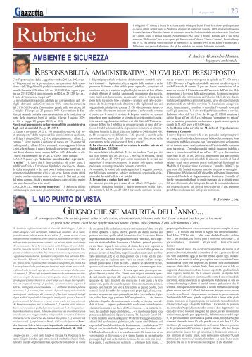 12 gazzetta blocco 23-30.pdf - La Gazzetta del Medio Campidano