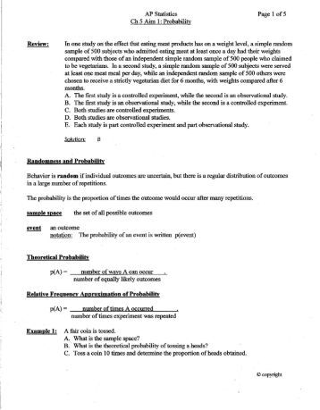 Probability Worksheet Ship