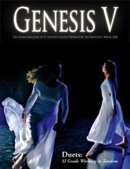 Spring 2008 Edition of Genesis V  - St. Ignatius College Preparatory