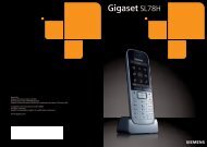 Gigaset SL78H - Sipgate.de