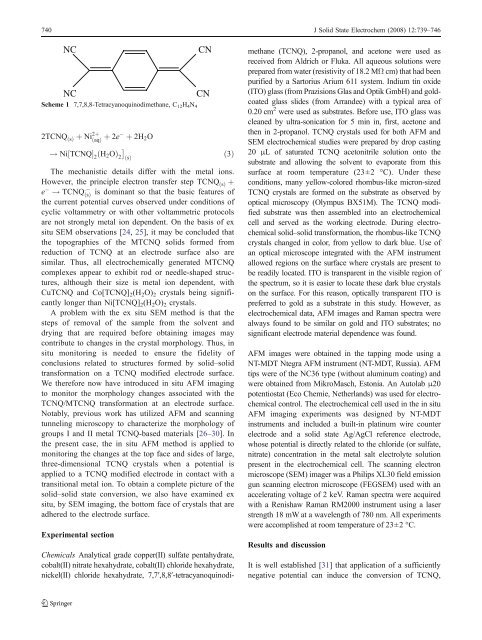 AFM study of morphological changes associated with ...