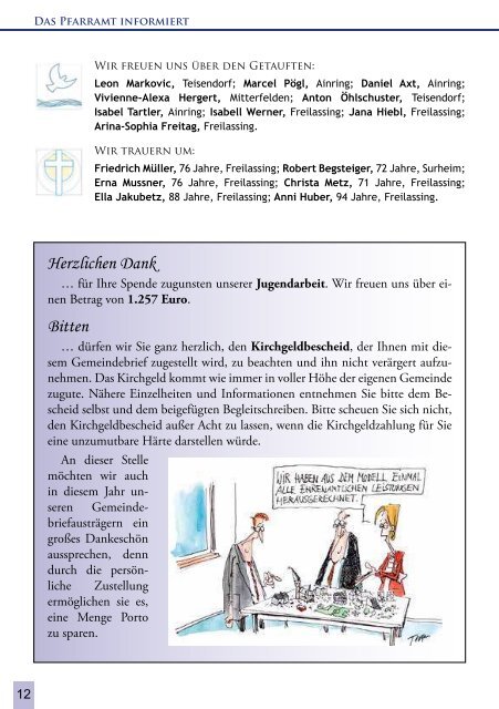 Juni/Juli - Evangelisch-Lutherische Kirchengemeinde Freilassing