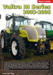 Buyer's Guide Valtra M Series 2003-2006 - Brian Robinson Machinery