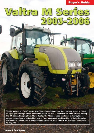 Buyer's Guide Valtra M Series 2003-2006 - Brian Robinson Machinery