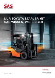 NUR TOYOTA STAPLER MIT SAS WISSEN, WIE ES GEHT