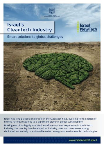 Israel's Cleantech Industry - Invest in Israel