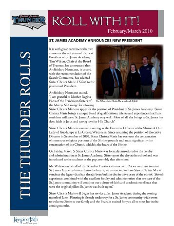 Newsletter 3 - St. James Academy